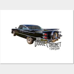 1959 Dodge Coronet 2 Door Hardtop Posters and Art